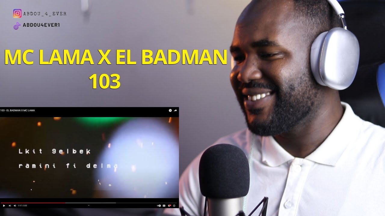 MC LAMA X EL BADMAN - 103 [REACTION] 🔥🇩🇿
