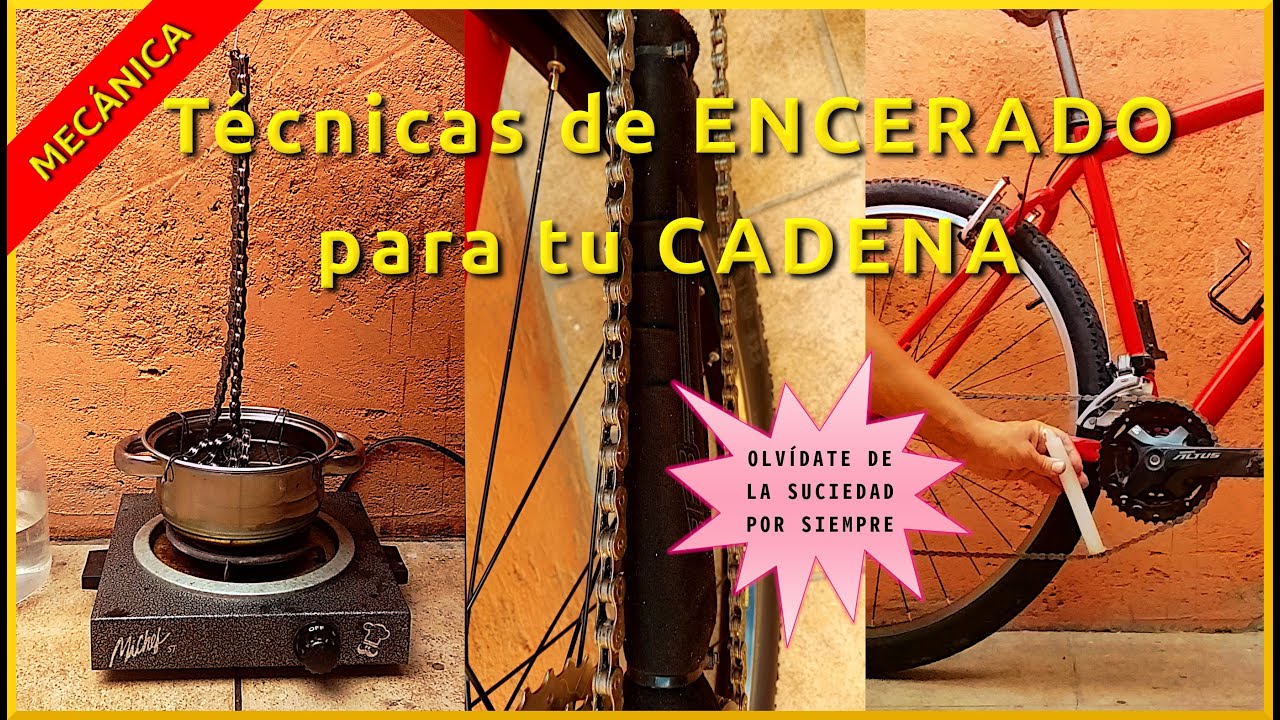 Lubrica tu cadena con cera de vela: cómo hacerlo (en caliente y en frío)-bike chain wax: hot n' cold