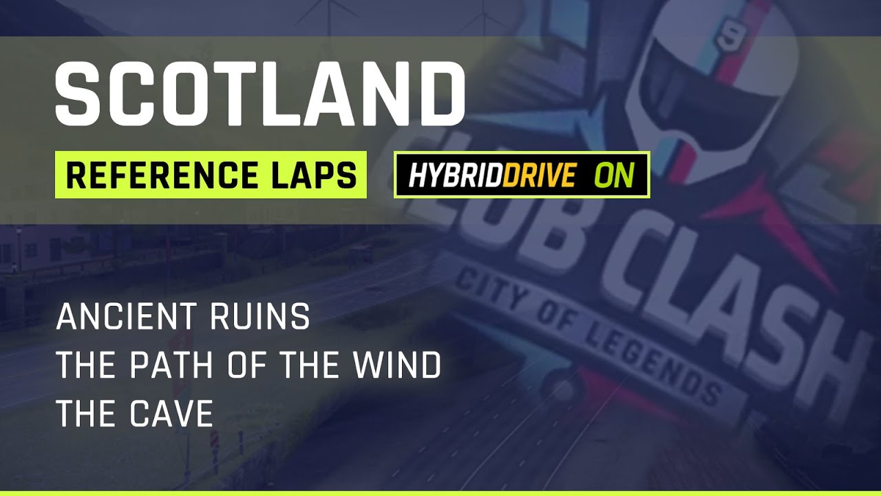 Asphalt 9 THE CLASH - SCOTLAND - Defense & Attack Reference Laps With HYBRID & TOUCHDRIVE