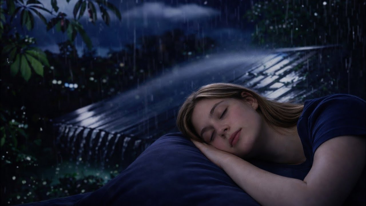 Deep Sleep in 3 Hours 🌧️ Relaxing Rain Sounds for Sleeping & Stress Relief #sleepinstantly #asmrrain