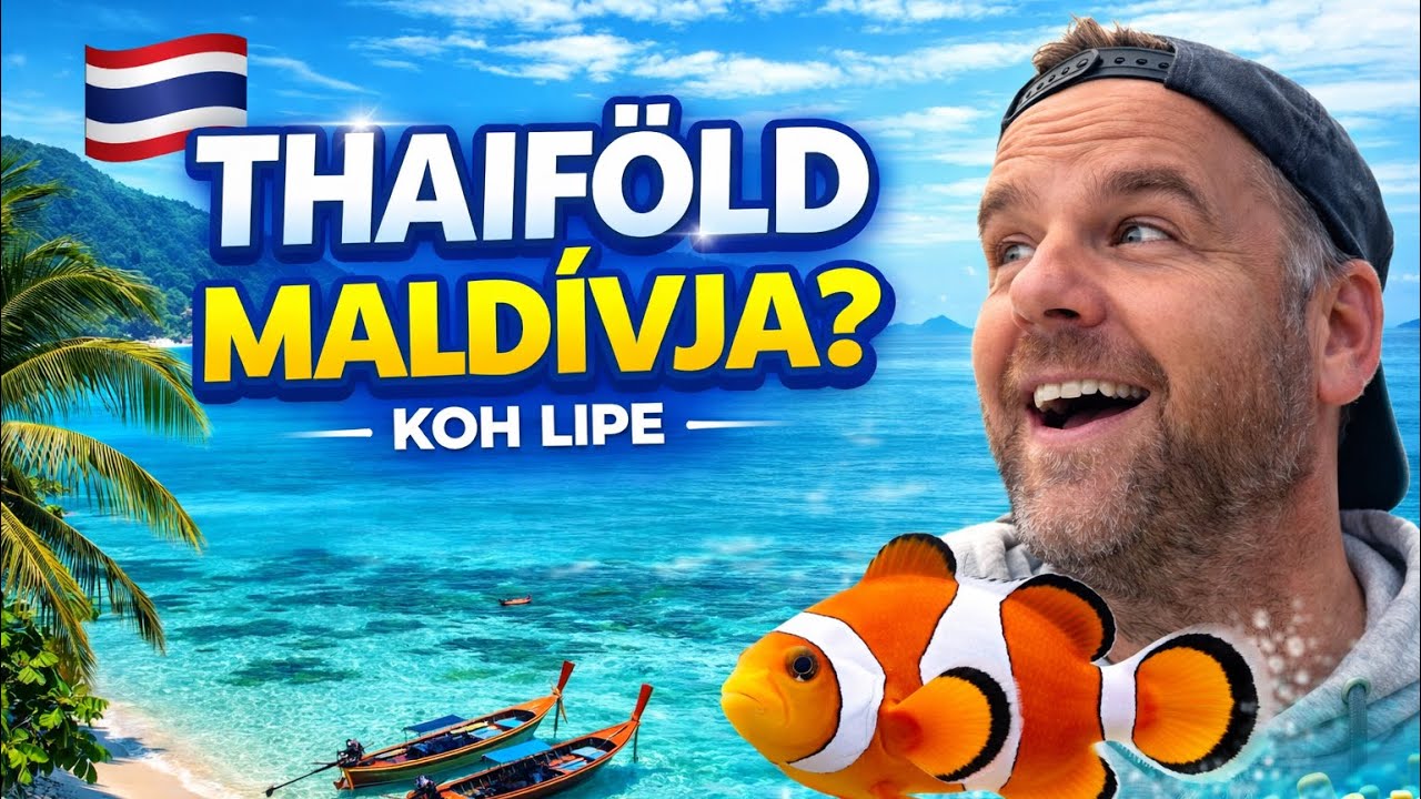 🇲🇾MALÁJ KÖRÚT E03 - 🇹🇭 KOH LIPE I Nagycsalád a nagyvilágban