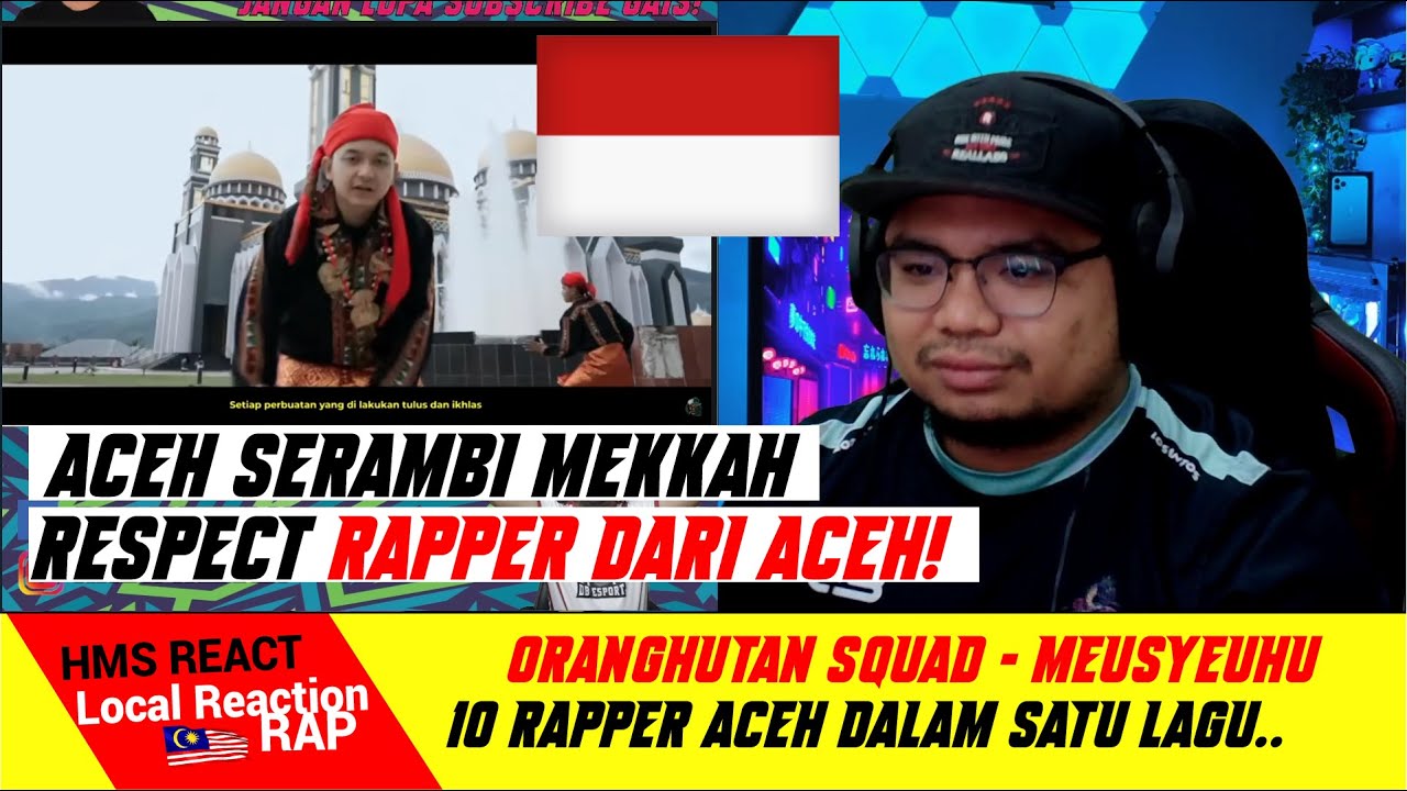 ORANGHUTAN SQUAD - MEUSYEUHU | Malaysia React