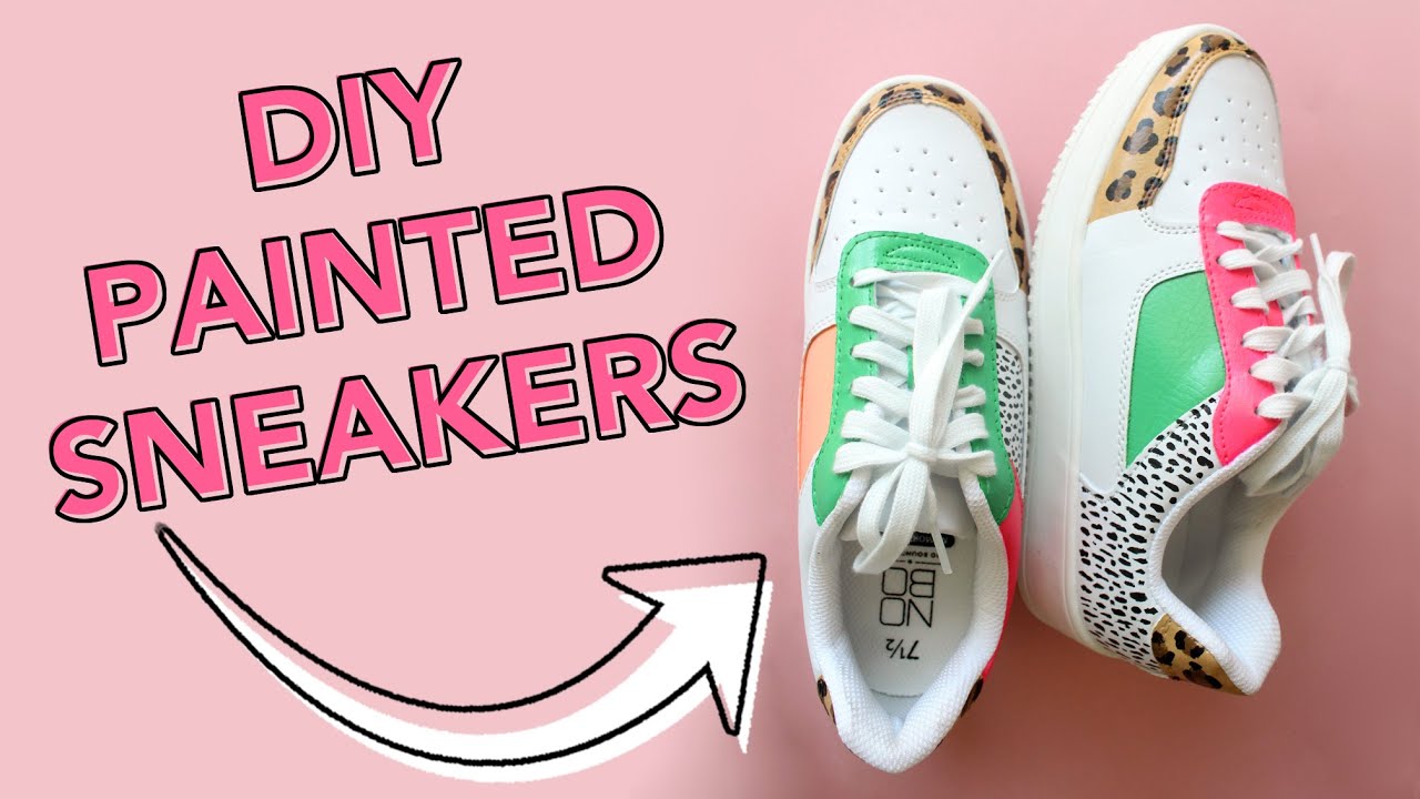 DIY Painted Sneakers | The Pretty Life Girls