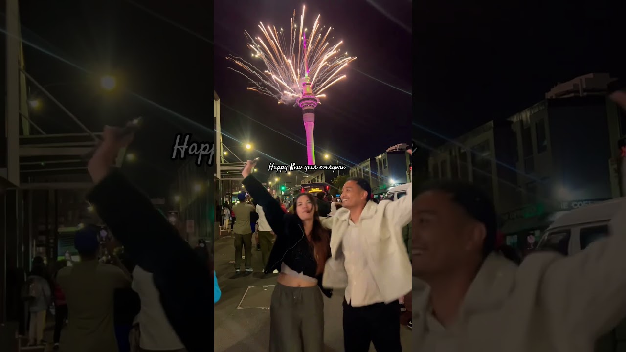 Happy New Year everyone || 2025 || Auckland New Zealand 🇳🇿