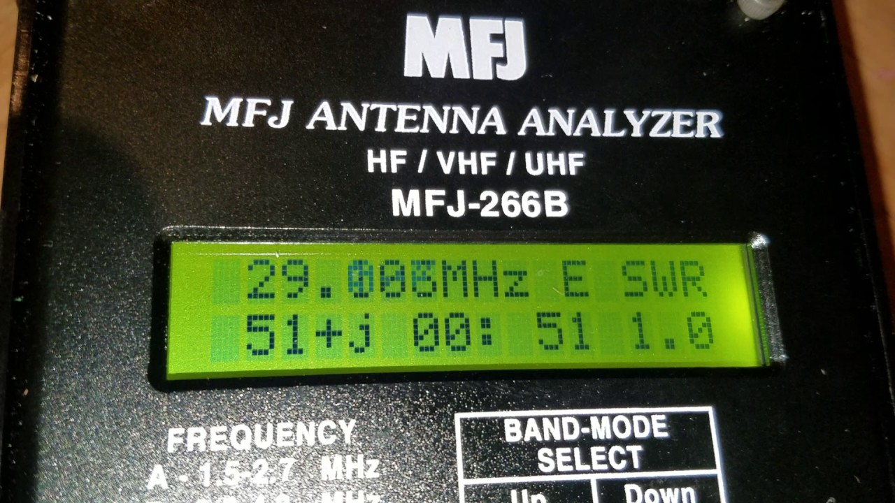 1:1 Balun into a 4:1 test. Video 2 of 2