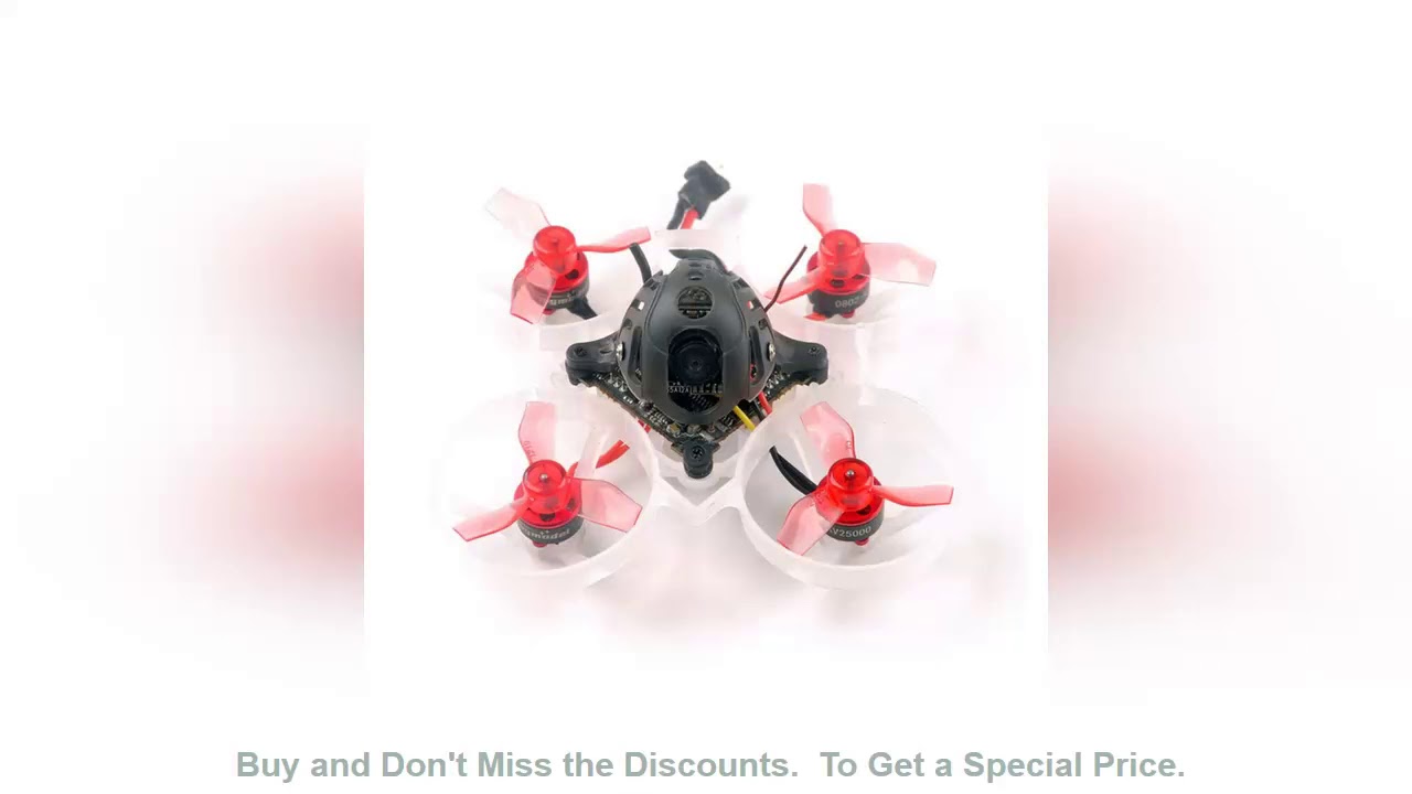 New Price Happymodel Mobula6 65mm Crazybee F4 Lite 1S Whoop FPV Racing Drone BNF w/ Runcam Nano 3 C
