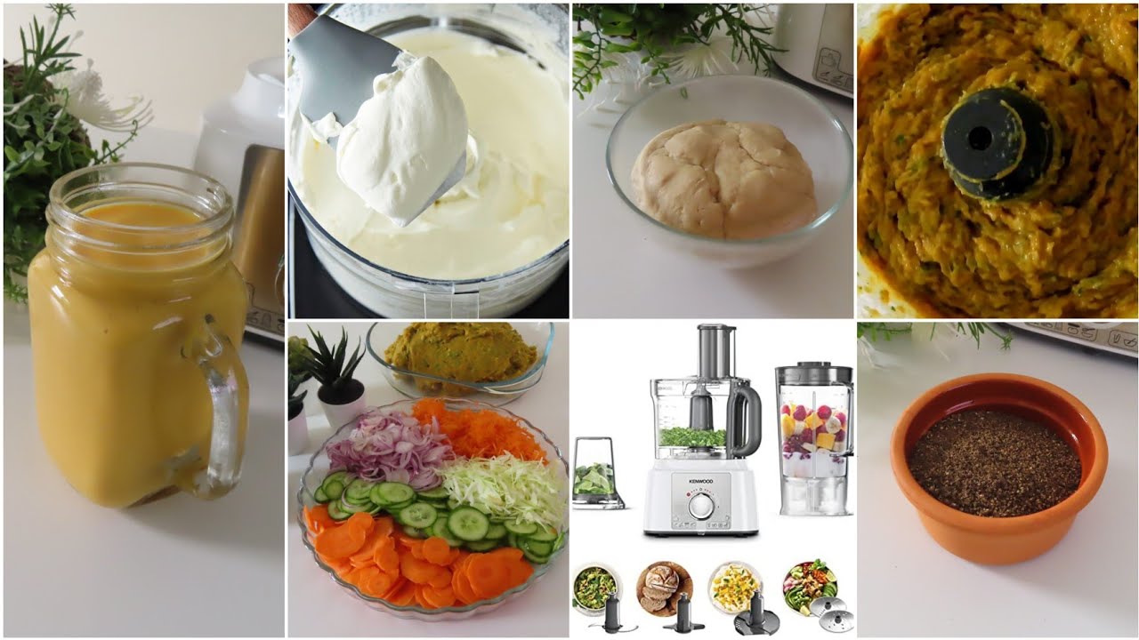 Kenwood Food Processor1000W Multi-Functional complete review and testing||