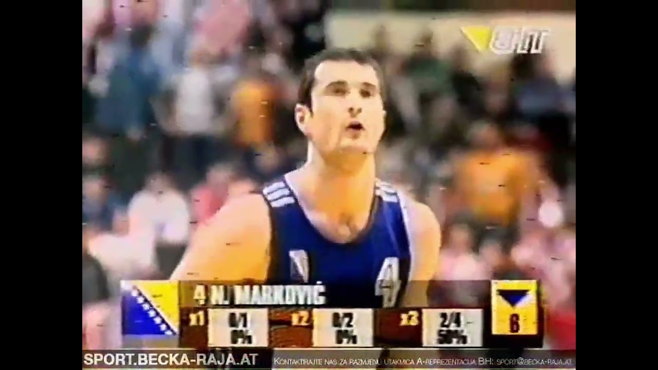 Nanad Marković, pobjeda protiv Hrvatske za EP u Francuskoj 1999