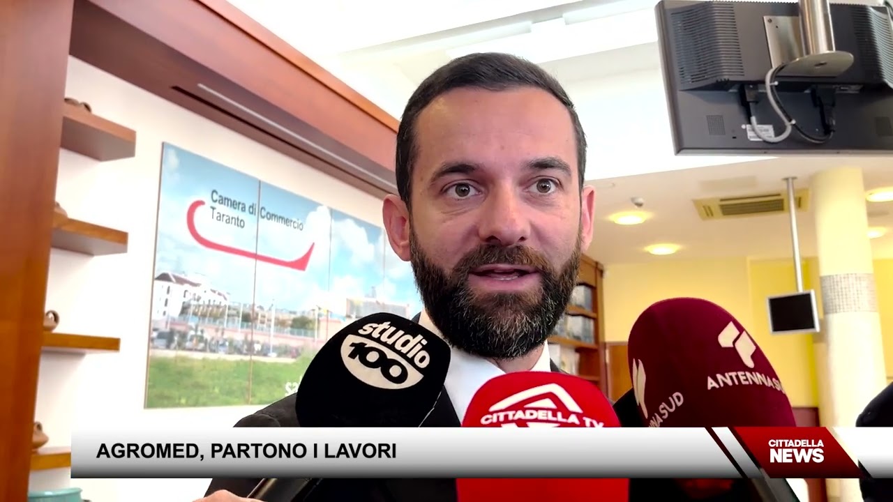 03/02/2026 - Servizi - Agromed, al via i lavori a Castellaneta