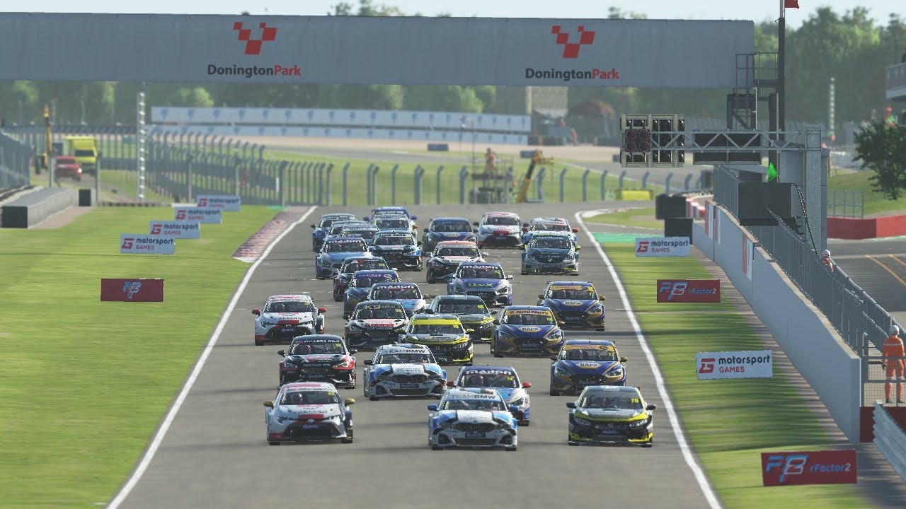 rFactor2 BTCC Quick Race at Donington