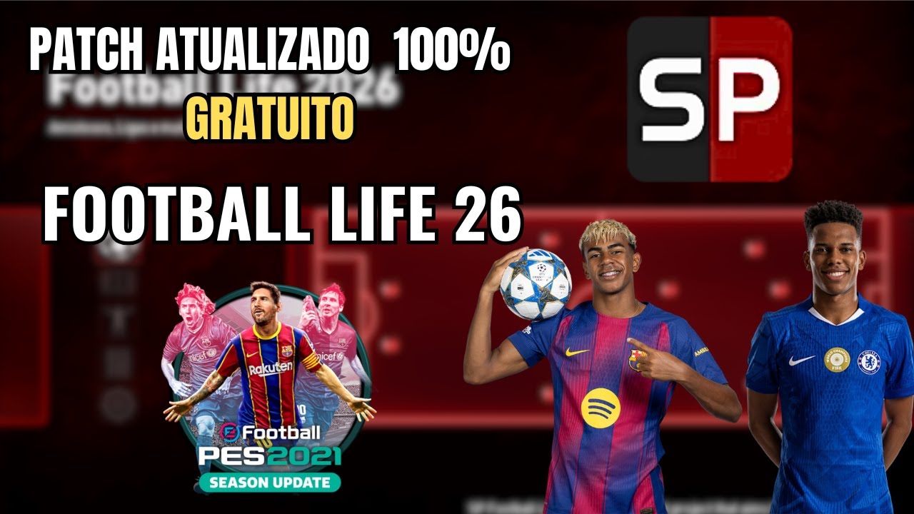 Como Baixar e Instalar o Patch Football Life 26⚽🔥