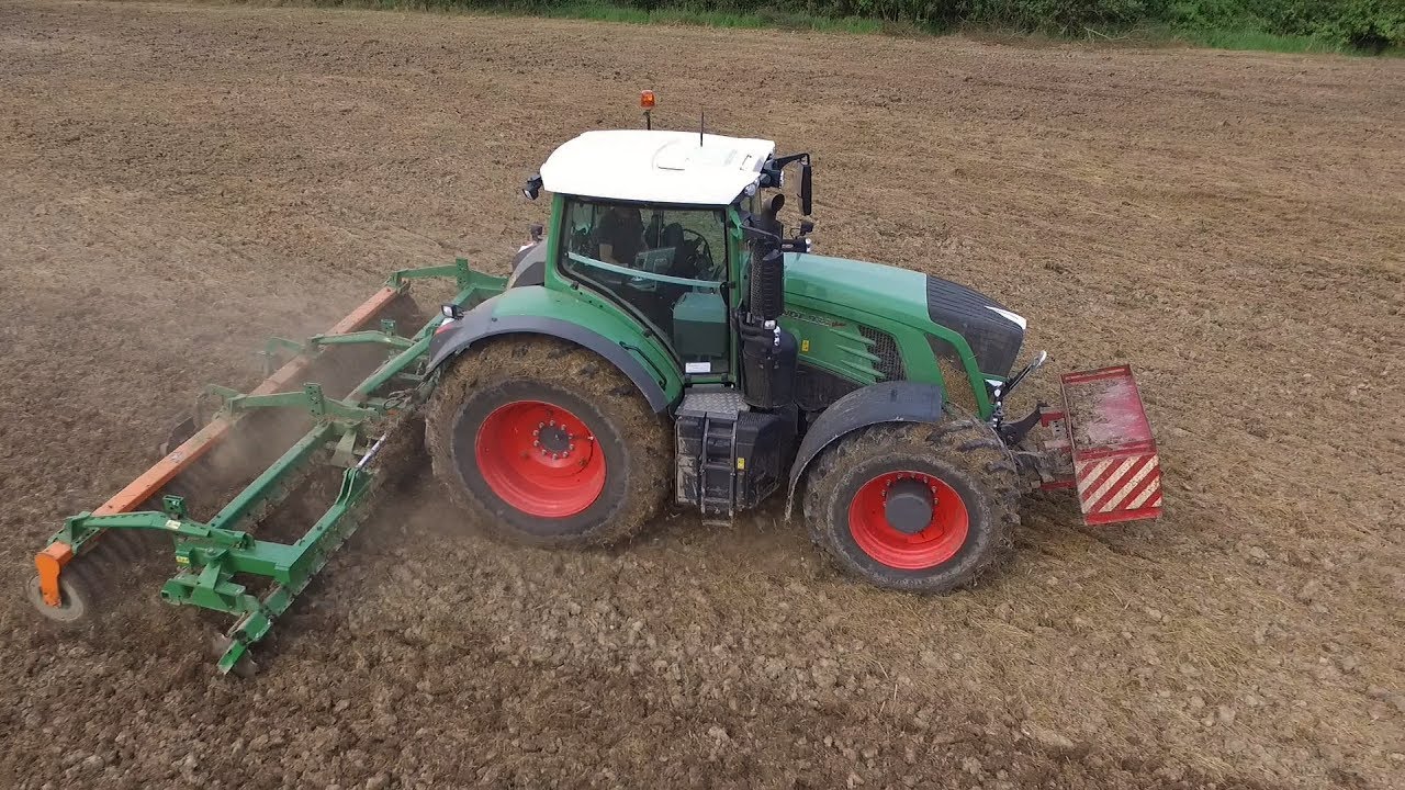 Fendt Vario 939 S4 | Amazone Catros 6000 | extremer Ton Boden | Cabview | GoPro | DJI | HD