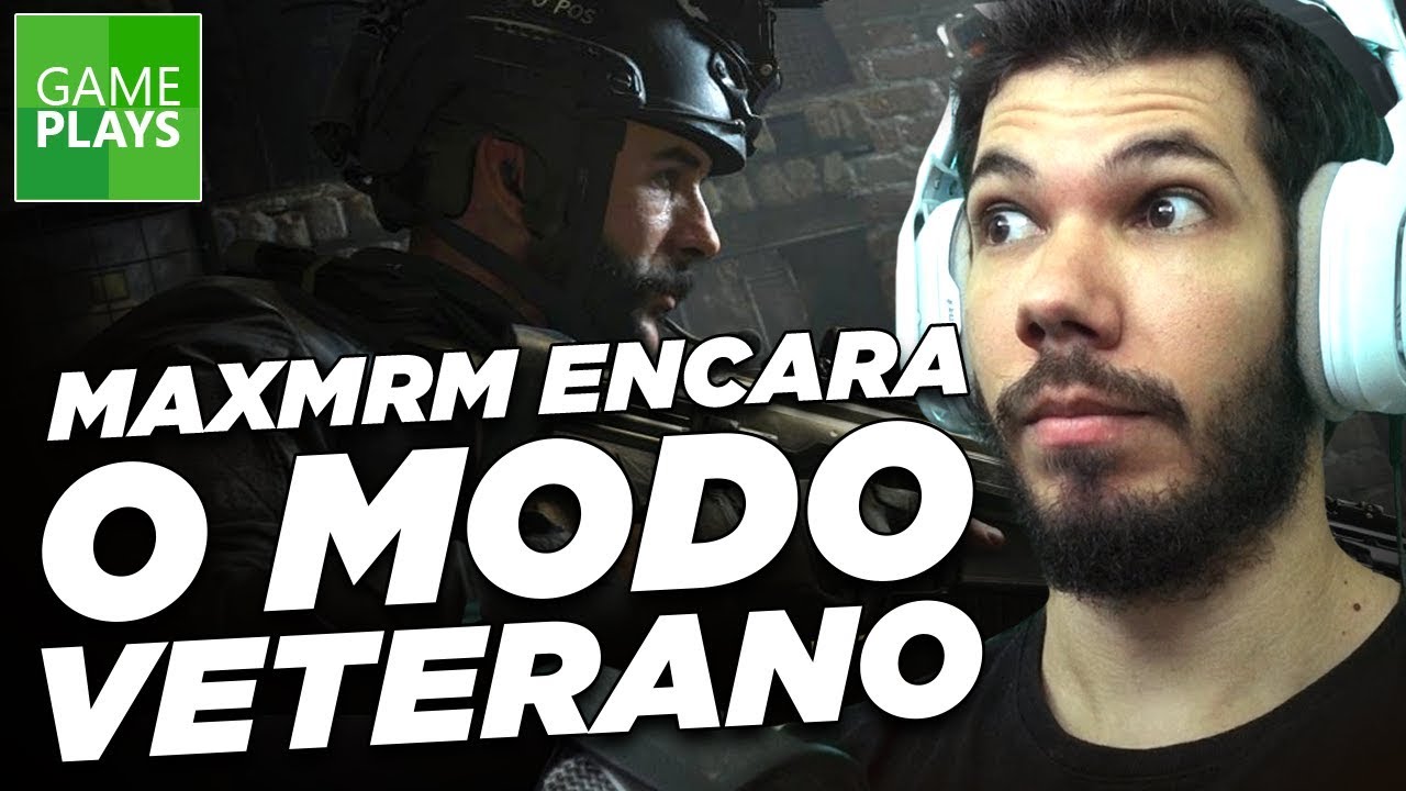 Call of Duty: Modern Warfare no modo Veterano com MaxMRM