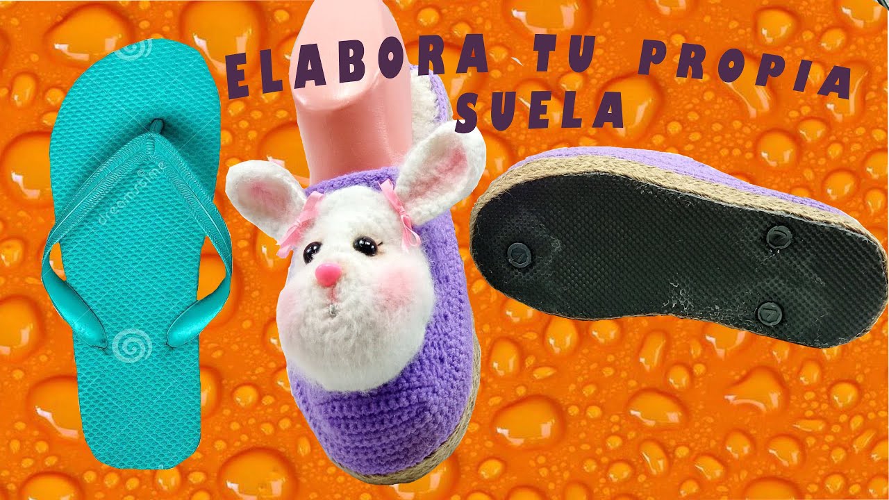 👉❤️HAZ tu  SUELA y aprende a PEGAR SUELA DE CHANCLETA