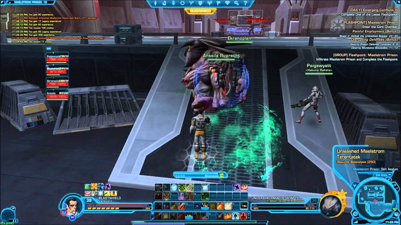 SWTOR TR Flashpoint - Maelstrom Prison