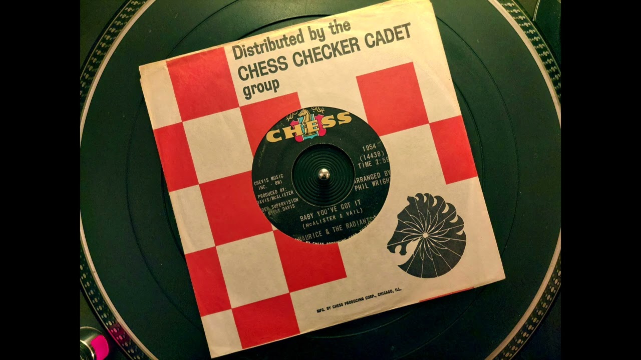 Maurice & The Radiants - Baby You've Got It (Chess)