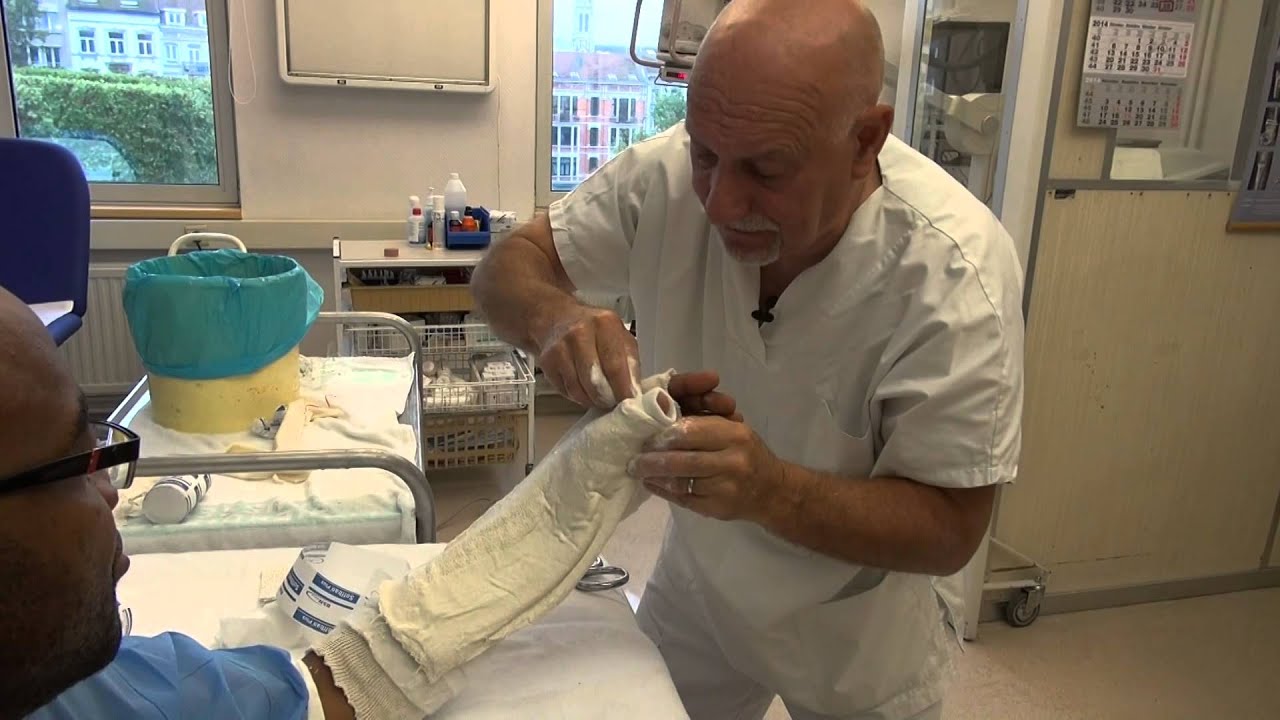 Attelle pour une fracture du scaphoïde