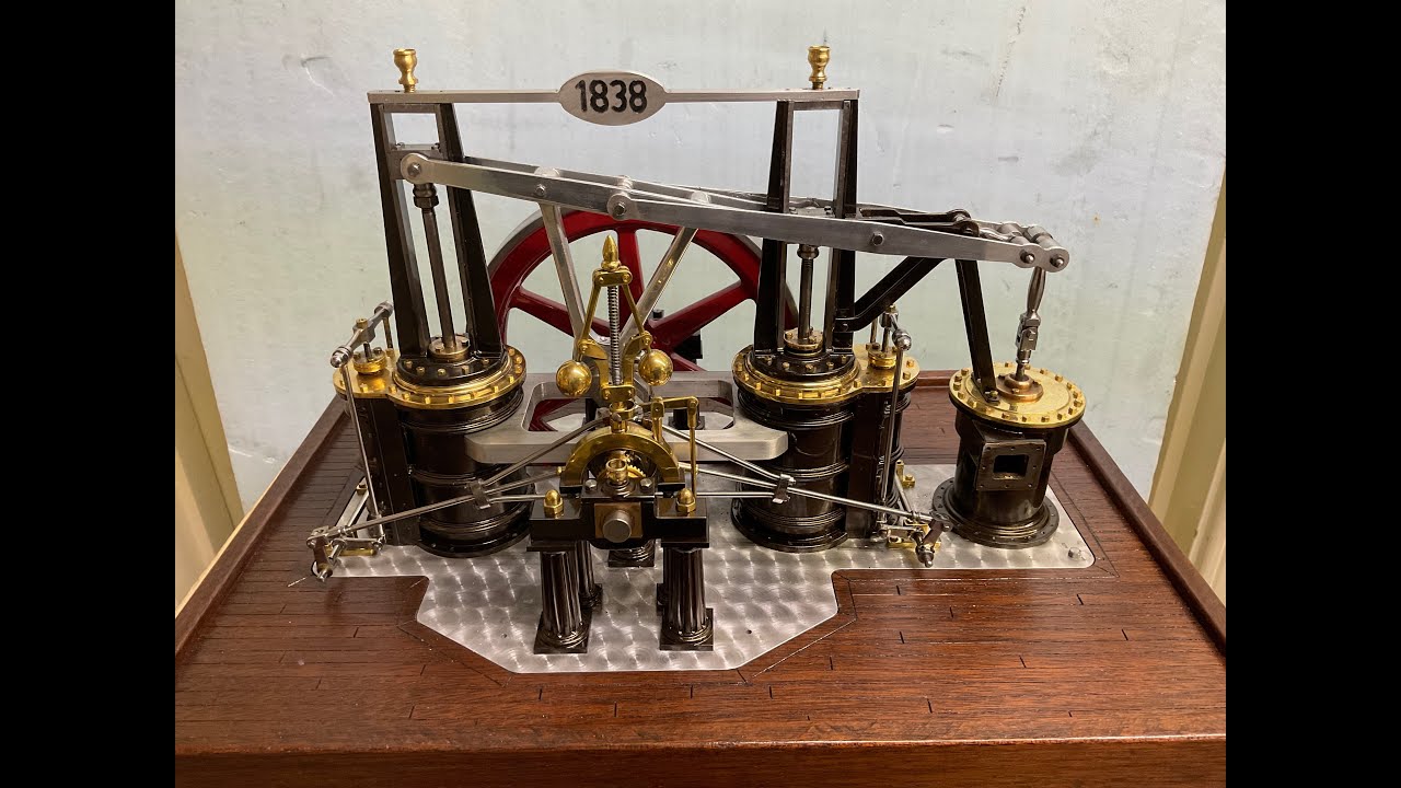 1838 Galloway Non Dead Center Engine