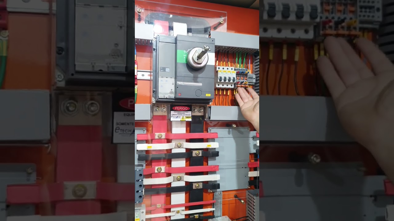 Painel dos compressores