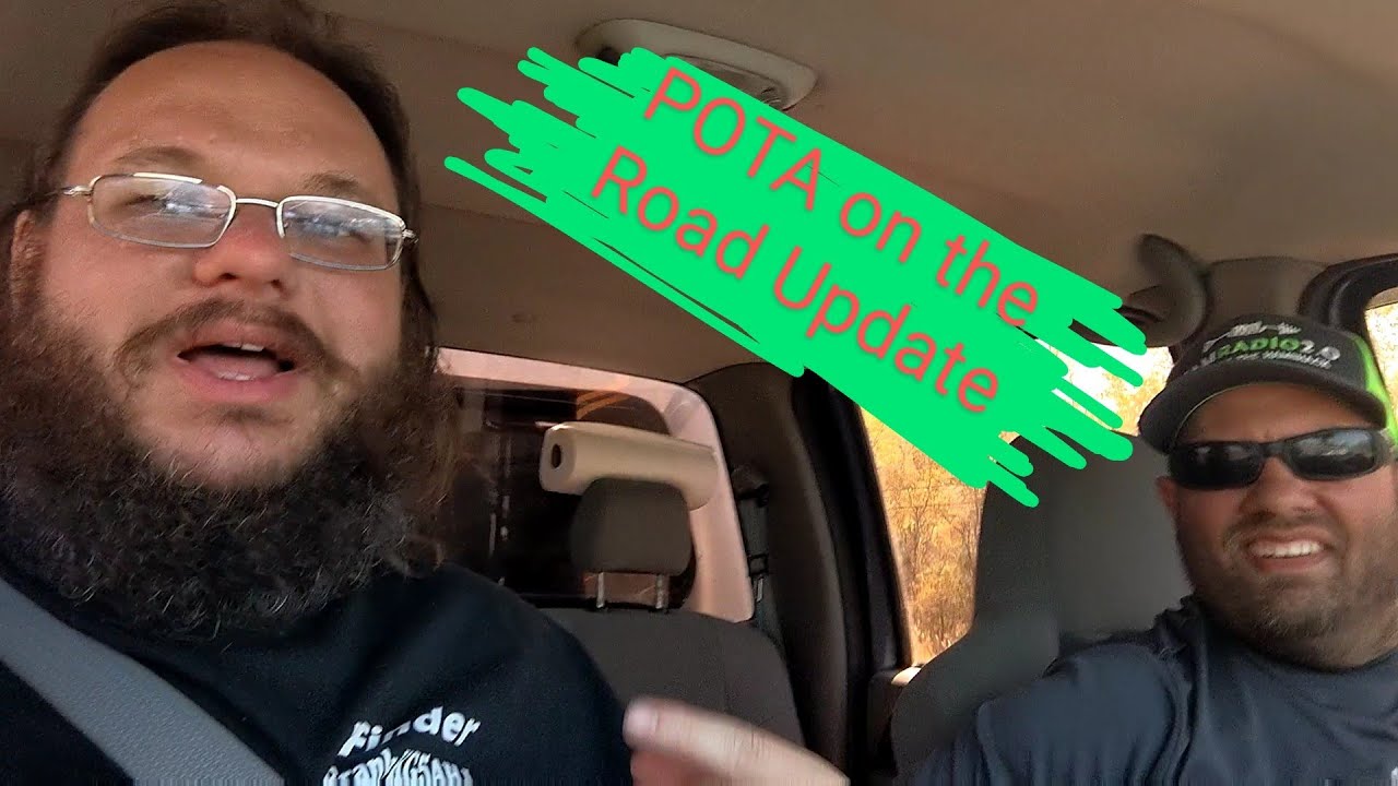 On the road update with Frank (KG5AHJ) and Jason (KC5HWB) POTA activation