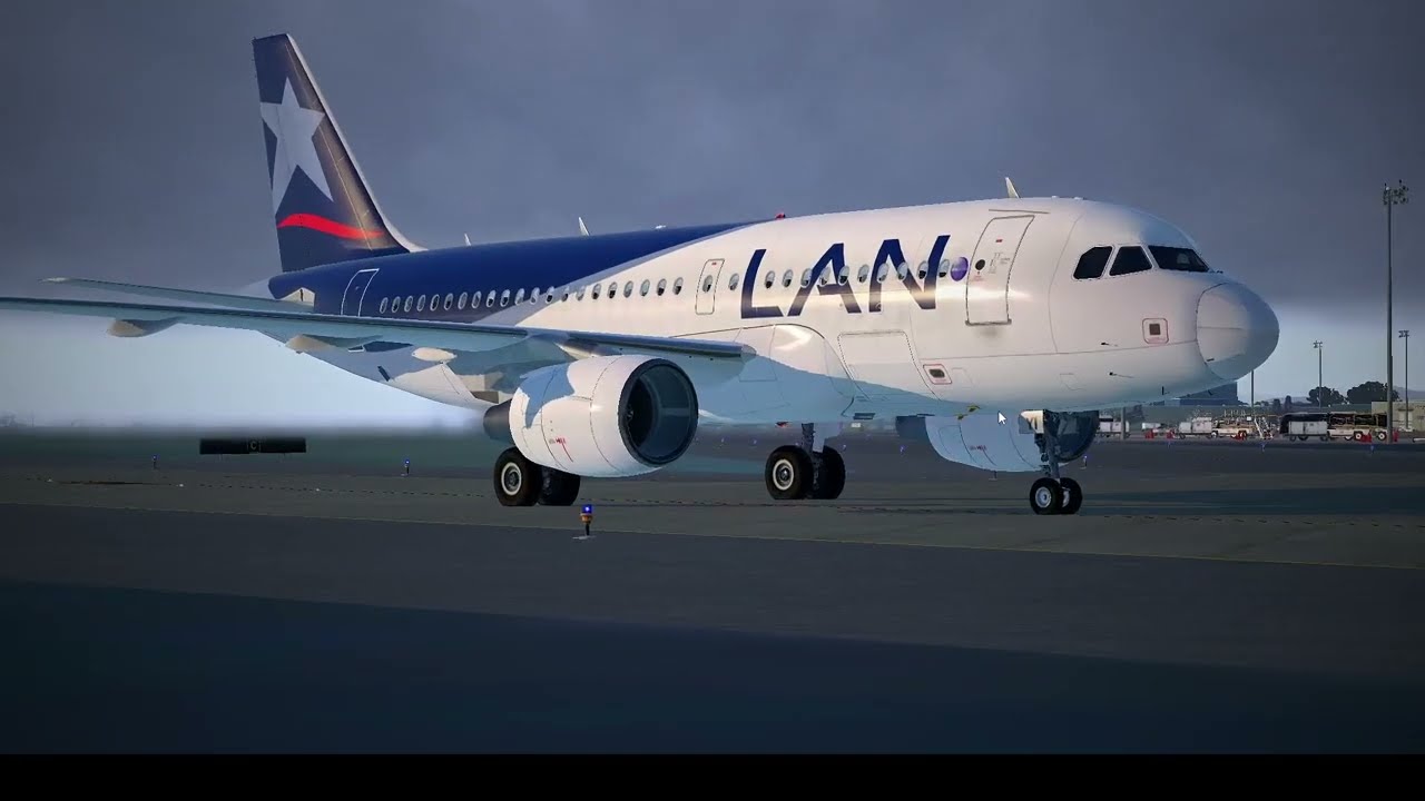 [X-Plane 11] Landing in SPJC - A319 #SPJC #AIRBUS #a319 #LIMA