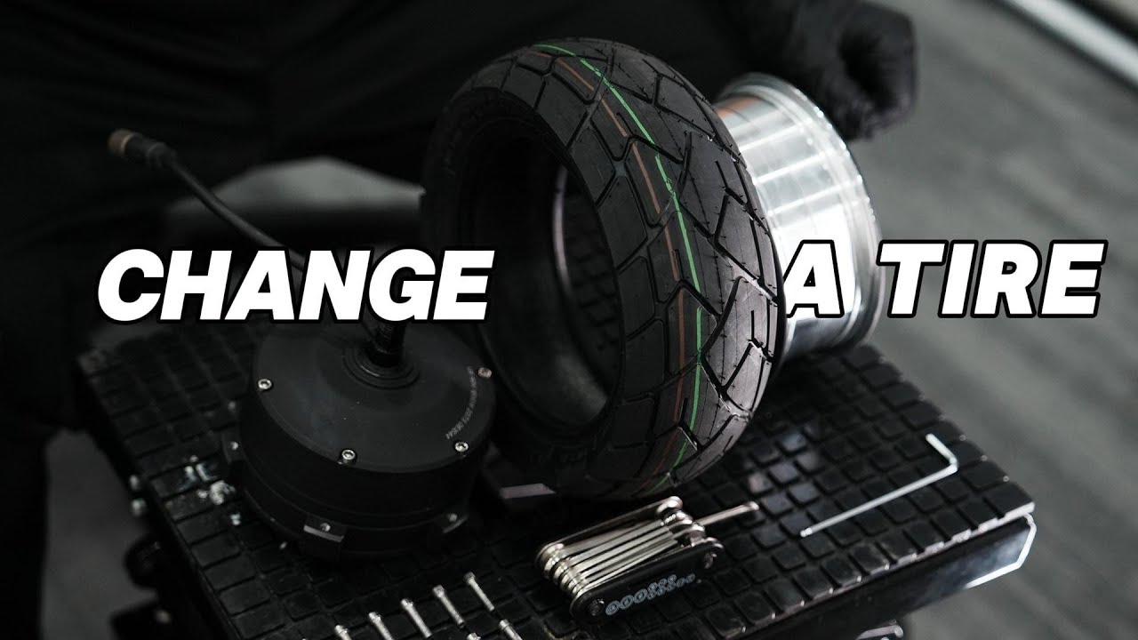 Changing a tire on your HILEY scooter doesn’t have to be complicated.