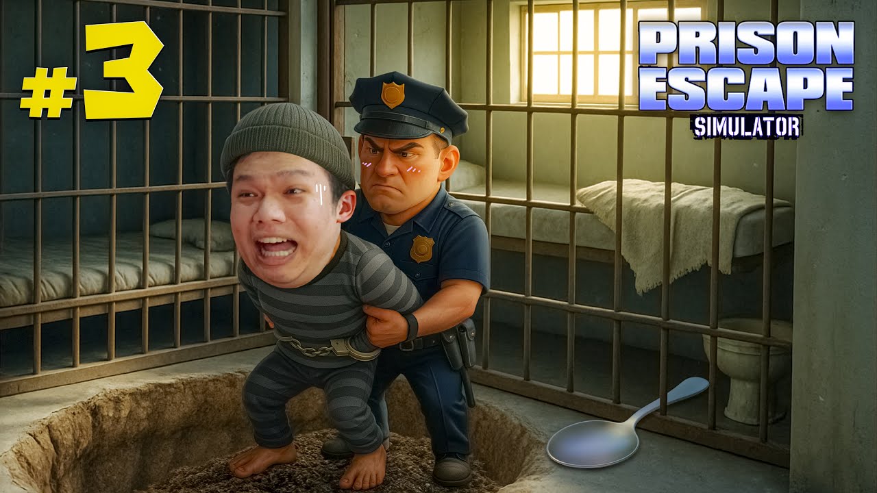 คาหนังคาเขา เหม็นเกม #3 | Prison Escape Simulator