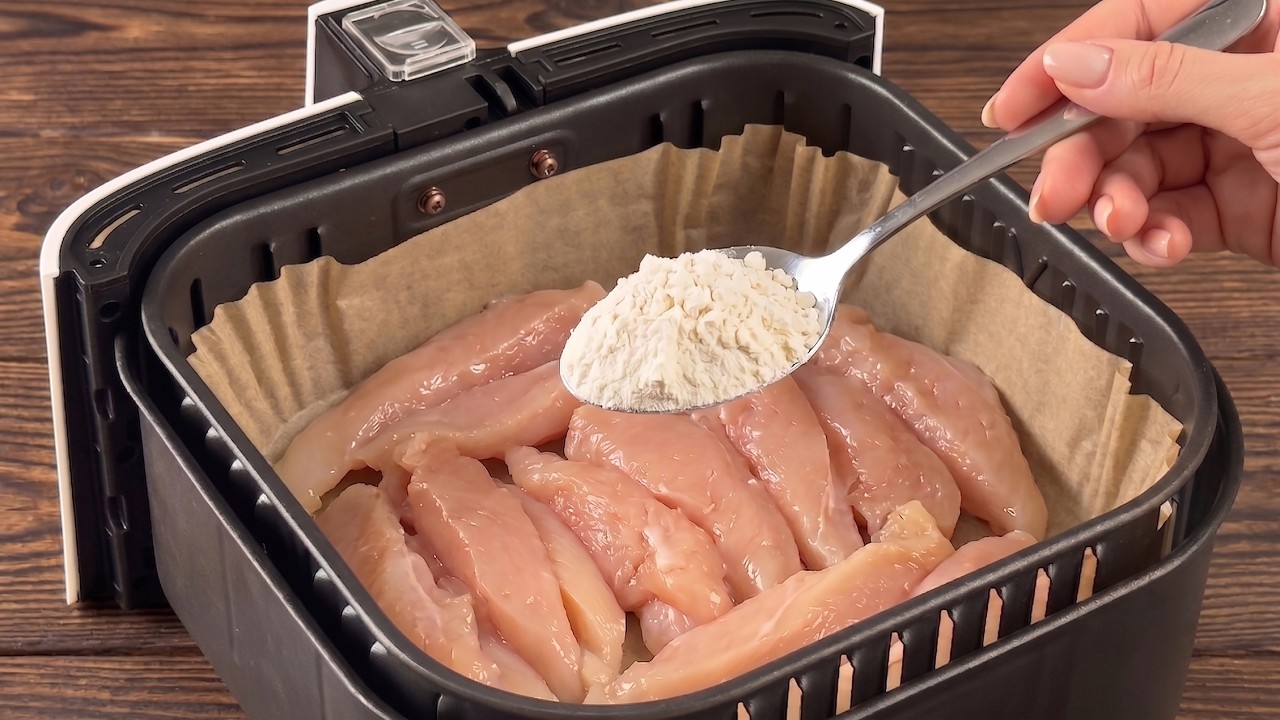 Poznałem ten trik do frytkownicy beztłuszczowej w KFC! To takie pyszne, robię to prawie co tydzień..