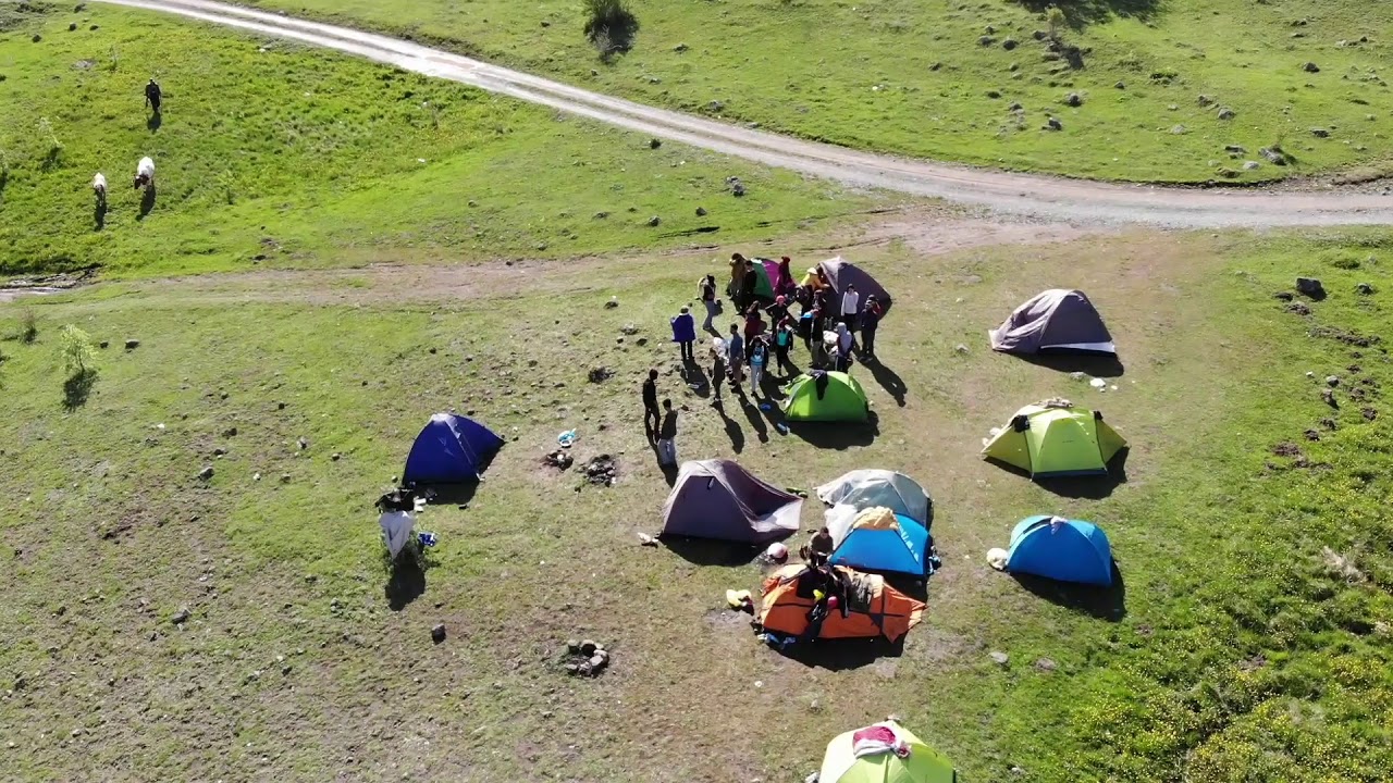 Işık Dağı Karagöl jeositi kamp etkinligi