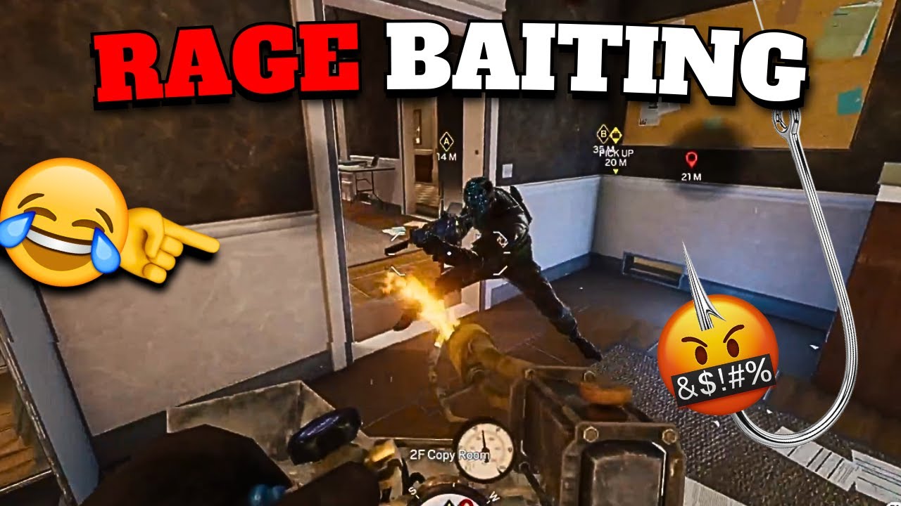 Rage Baiting My Teammates In R6...