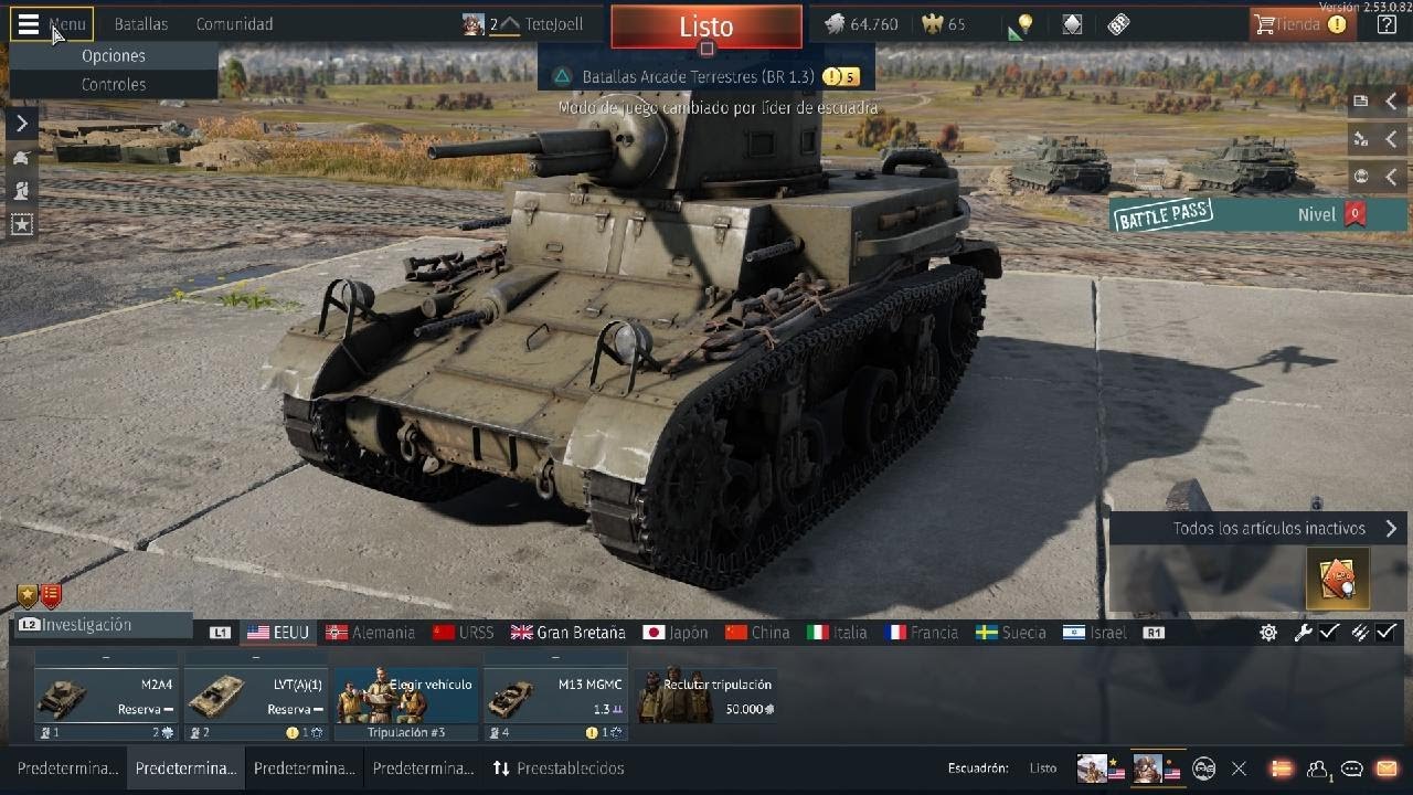 War Thunder - Batallas terrestres