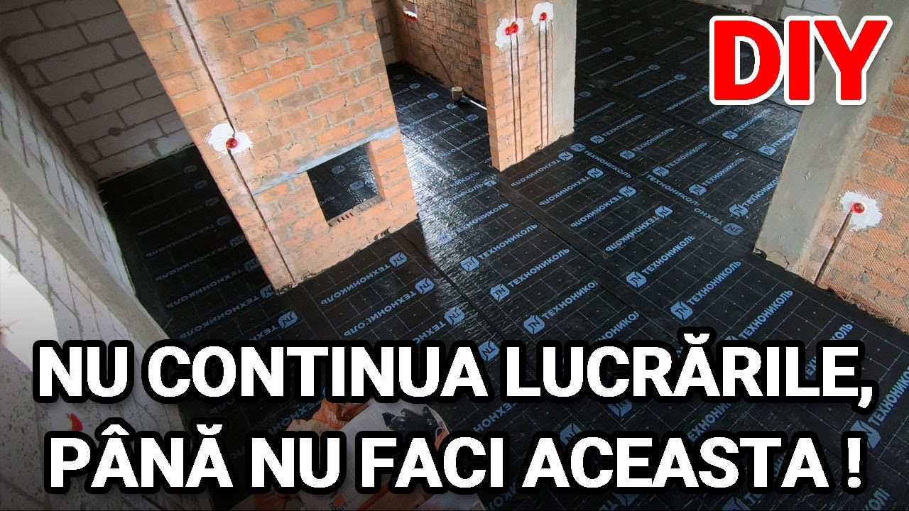 #127 Hidroizolarea pardoselei la parter in interiorul casei e obligatorie #casapasiva #passivehouse