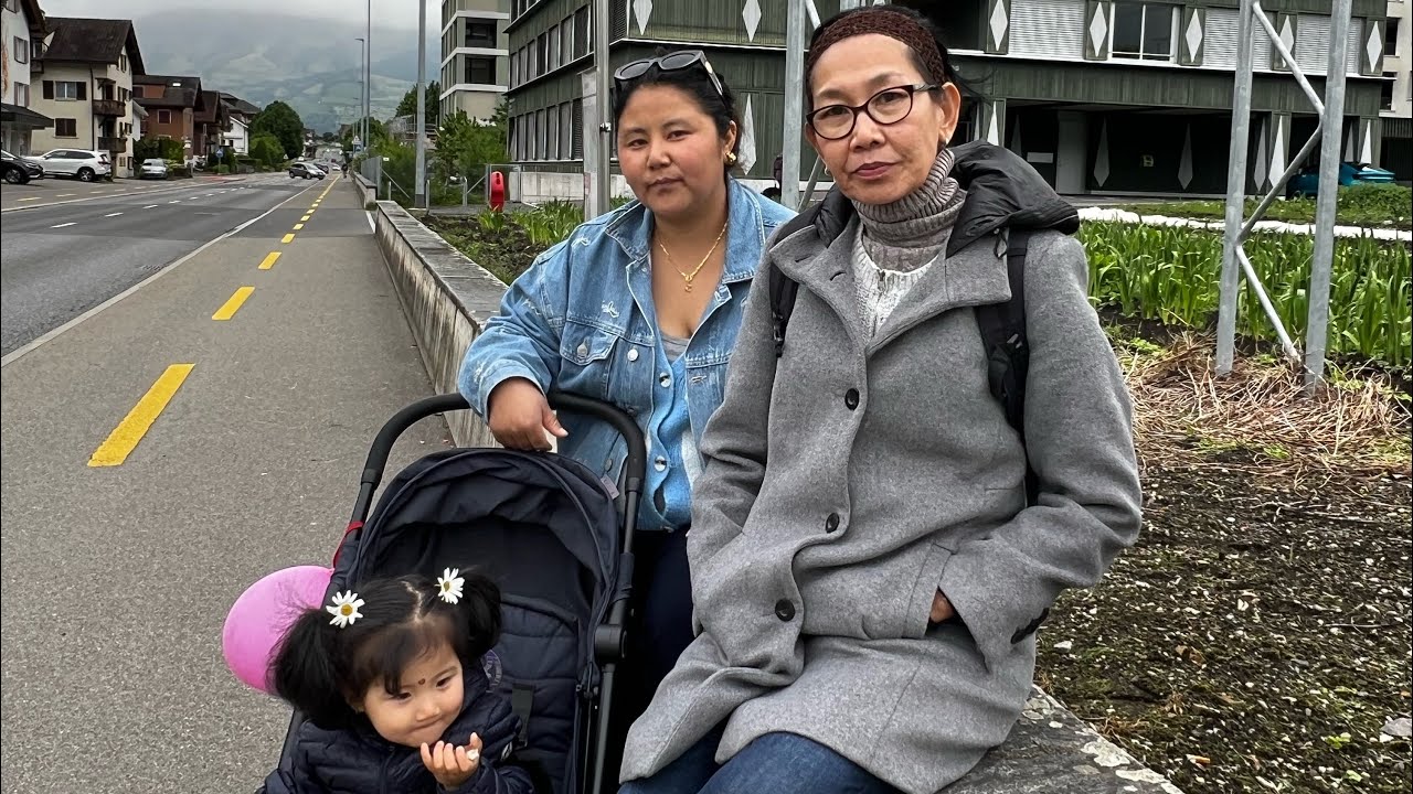 Last day Switzerland 🇨🇭 & Back to France 🇫🇷#tibetanvlogger #baby