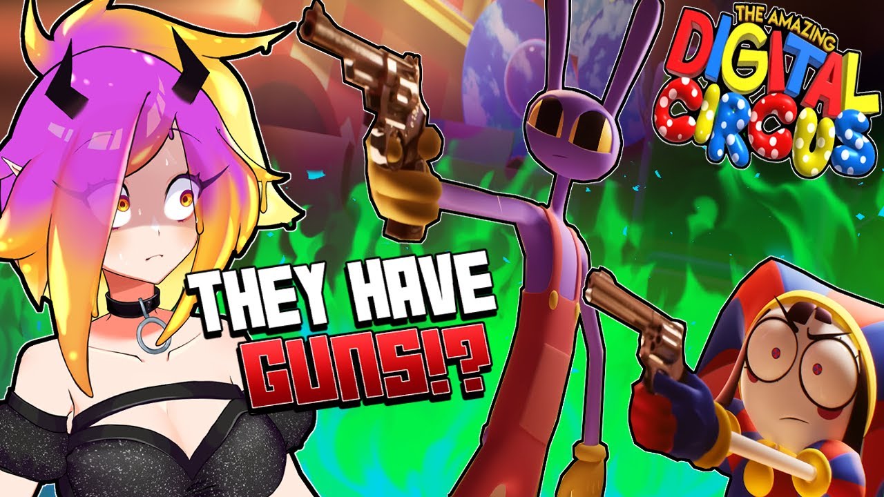 THIS CURED MY SADNESS! - THE AMAZING DIGITAL CIRCUS - Ep 6: They All Get Guns Reaction