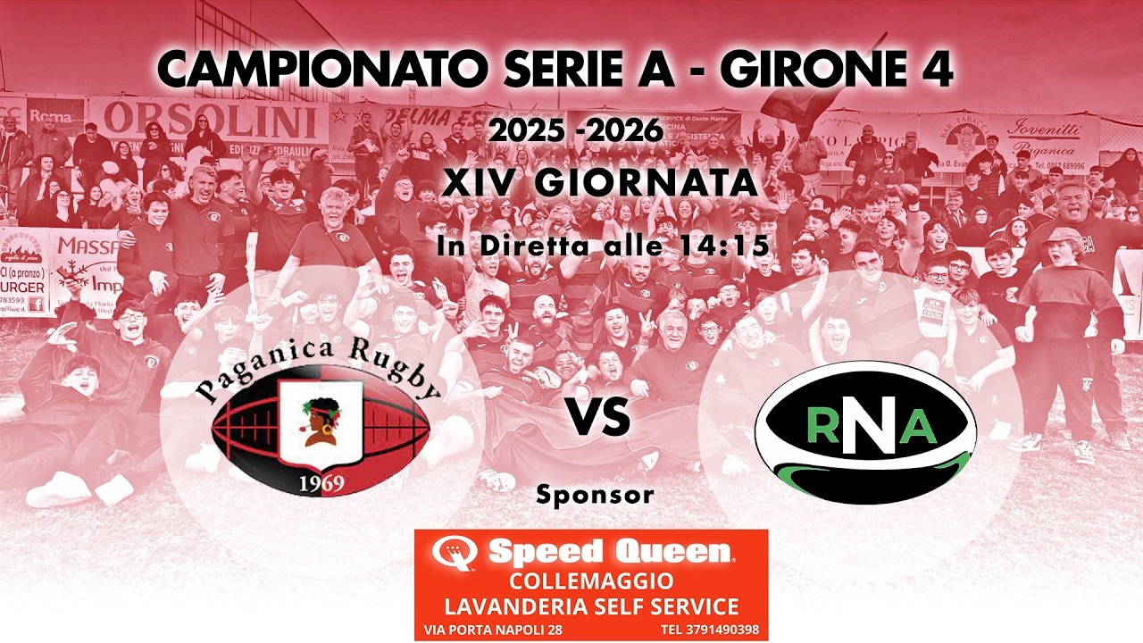 Paganica Rugby vs Napoli RNA