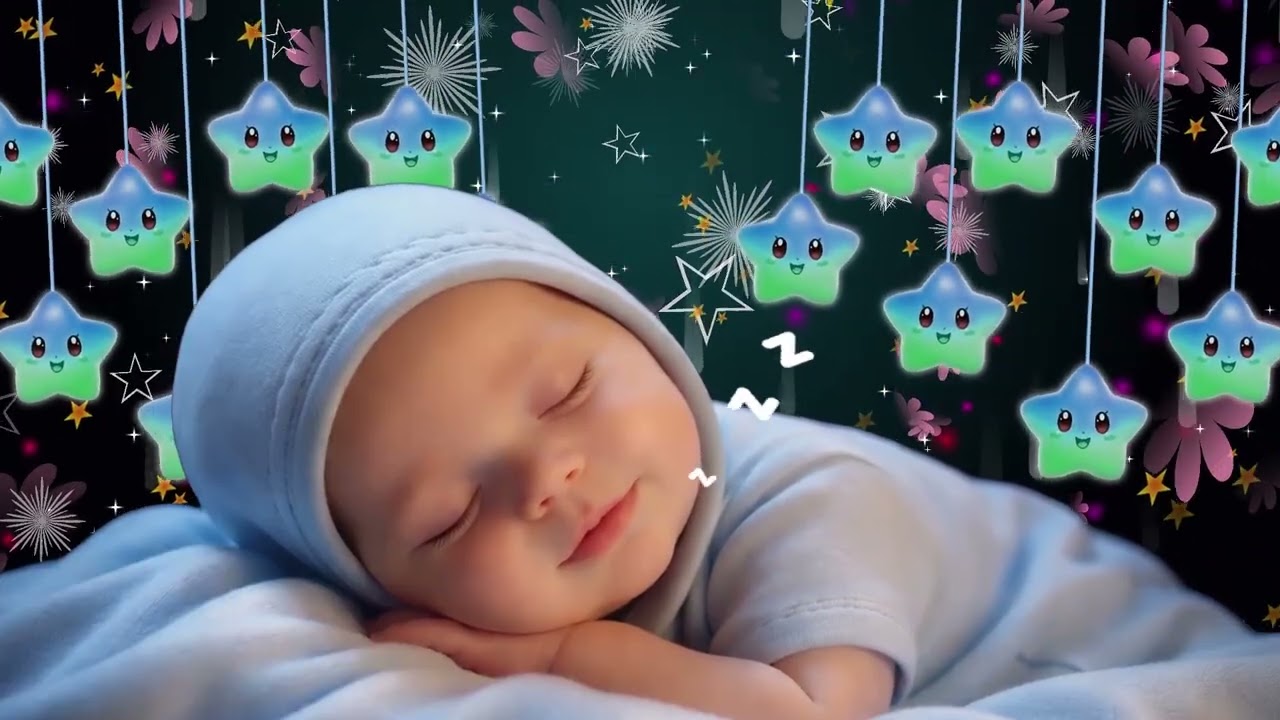 Sleep Instantly in 2 Minutes 🌙 Baby Sleep Music 🍼 Mozart & Brahms Lullabies for Gentle Night Sleep