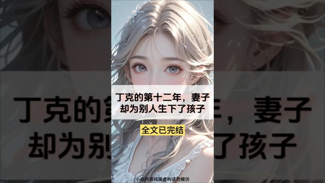 书接上文【丁克的第十二年，妻子却为别人生下了孩子】超长版后续来了～顾雨洁孟怀宇陈墨超长版后续来了～全文已完结，配享太庙！#丁克的第十二年妻子却为别人生下了孩子后续 #丁克的第十二年妻子却为别人生下了