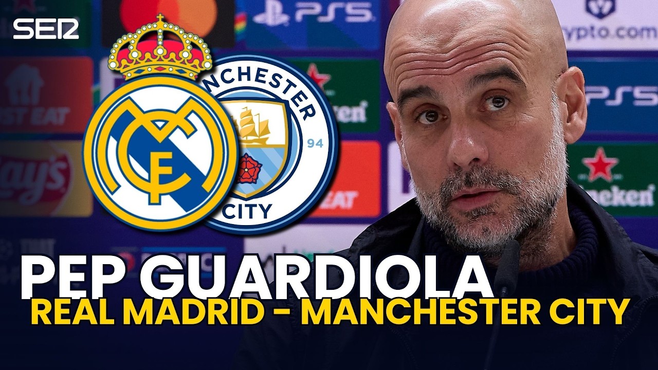 Rueda de prensa de Pep Guardiola previa al Real Madrid - Manchester City (10/03/2026)