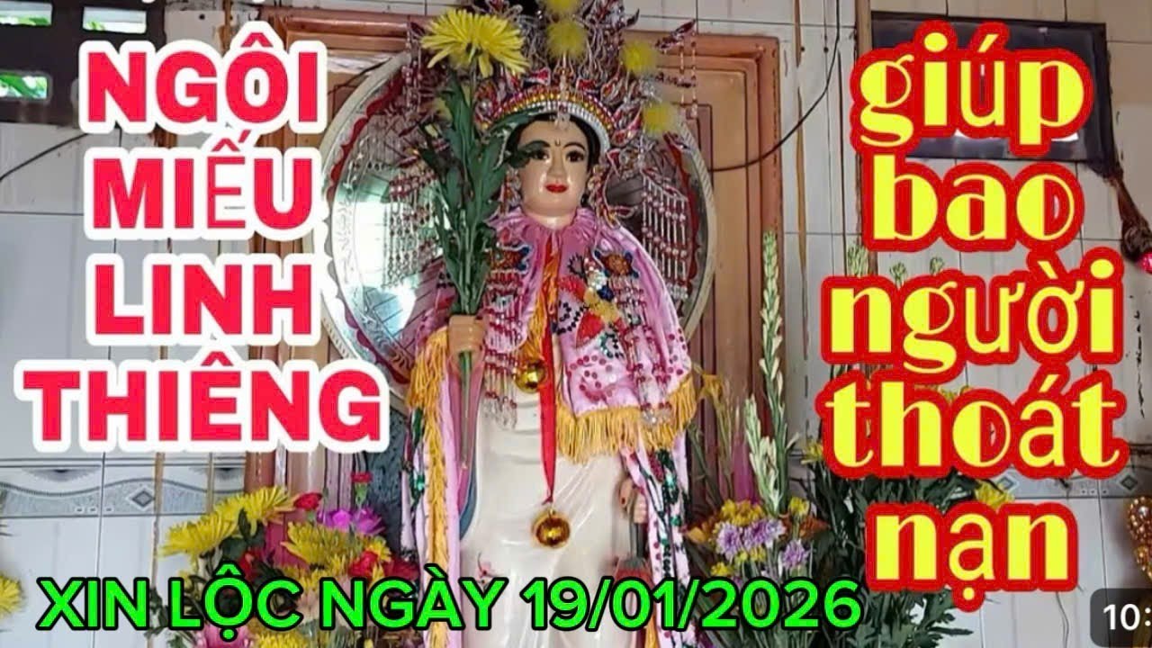xin lộc miếu cô năm xoài đôi.ngày19.1.2026