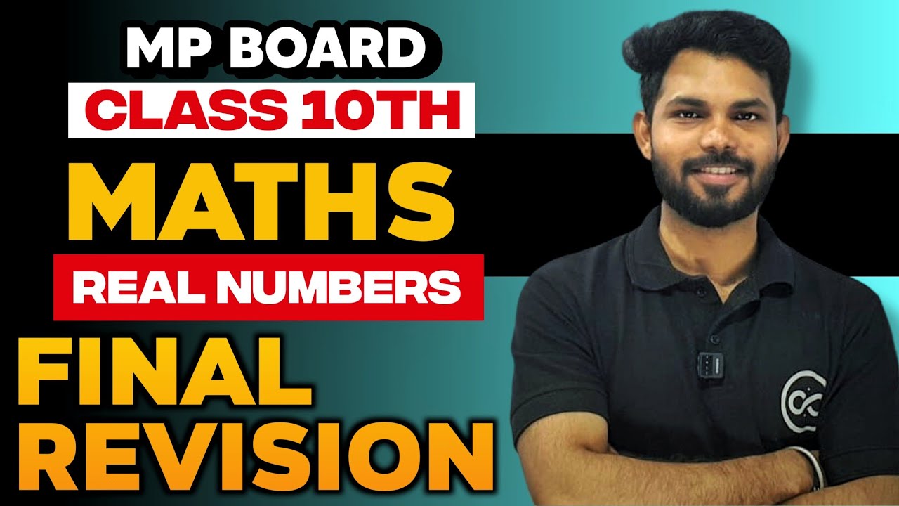 Class 10 Maths MP Board 🔥 Important Questions | Final Revision Series | Board Exam 2026