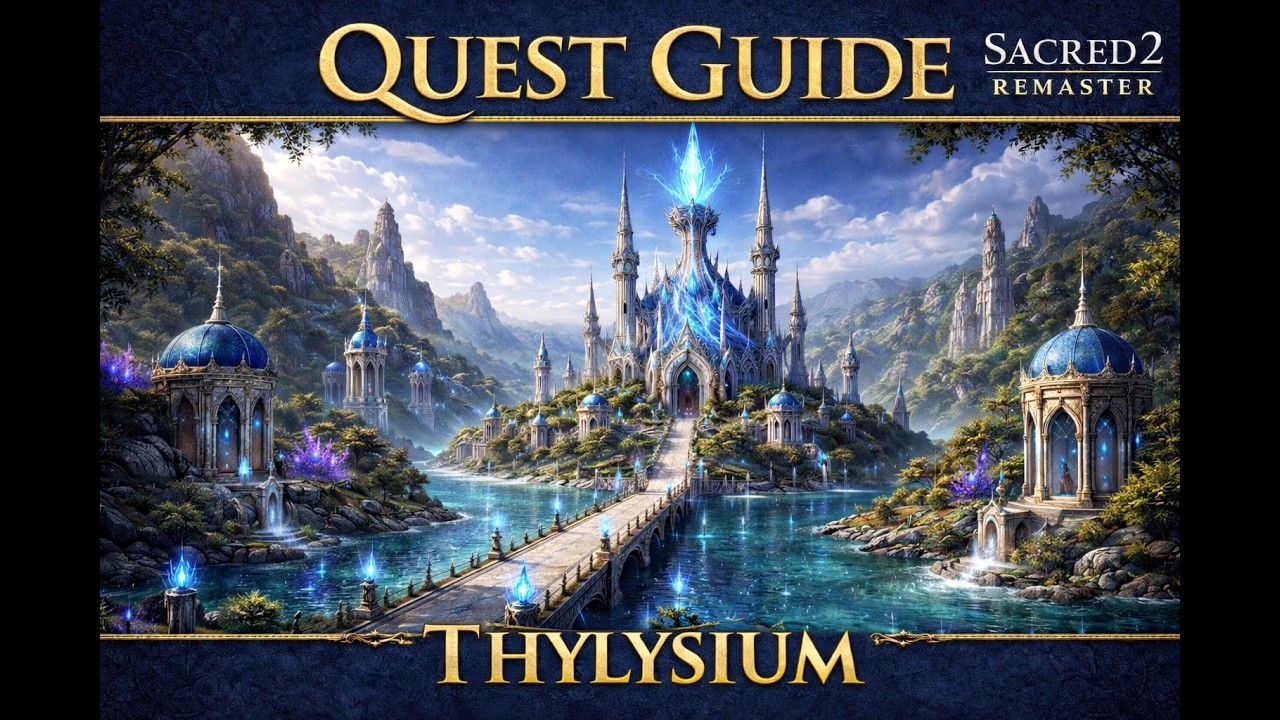 Quest guide of the first chapter Sacred 2 Remaster 