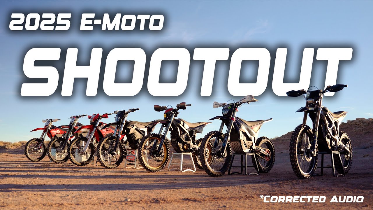2025 Full Sized Electric Dirt Bike Shootout