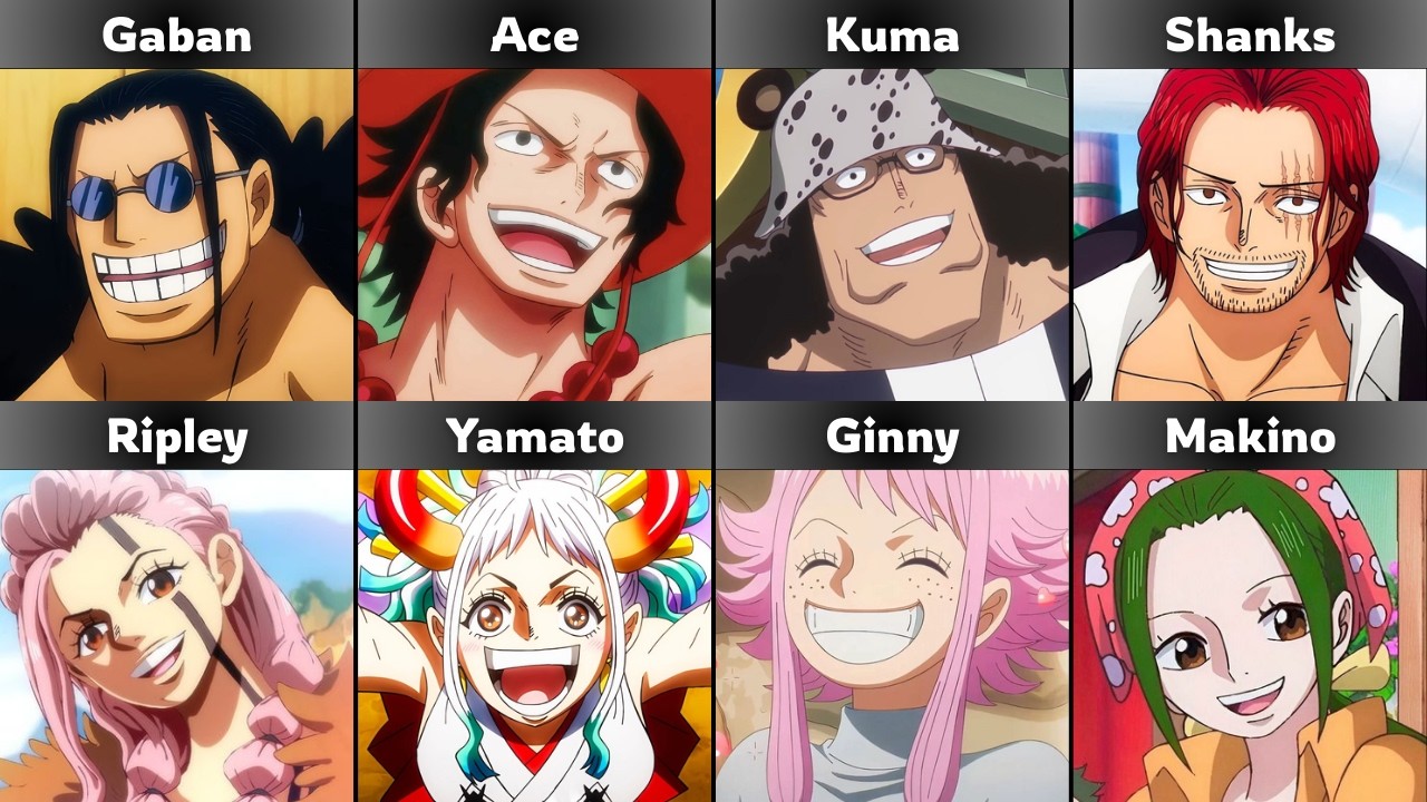 Who love Whom in One Piece