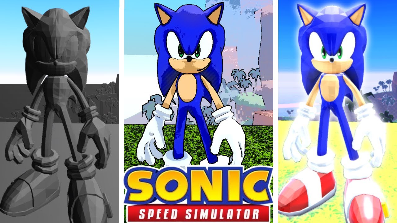 Я заставил Sonic Speed ​​Simulator выглядеть как ДРУГАЯ ИГРА!