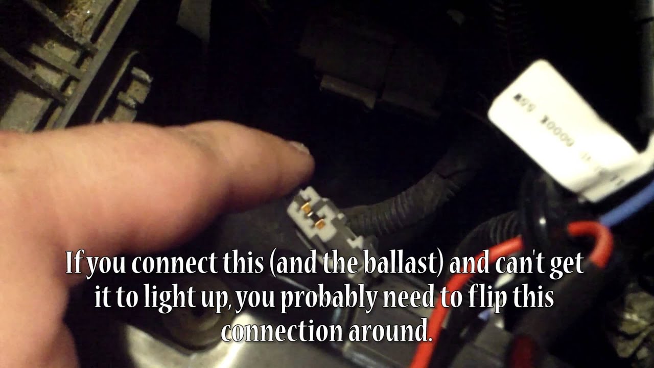 Xenon low beam conversion on the MKX or Edge - Quick Howto