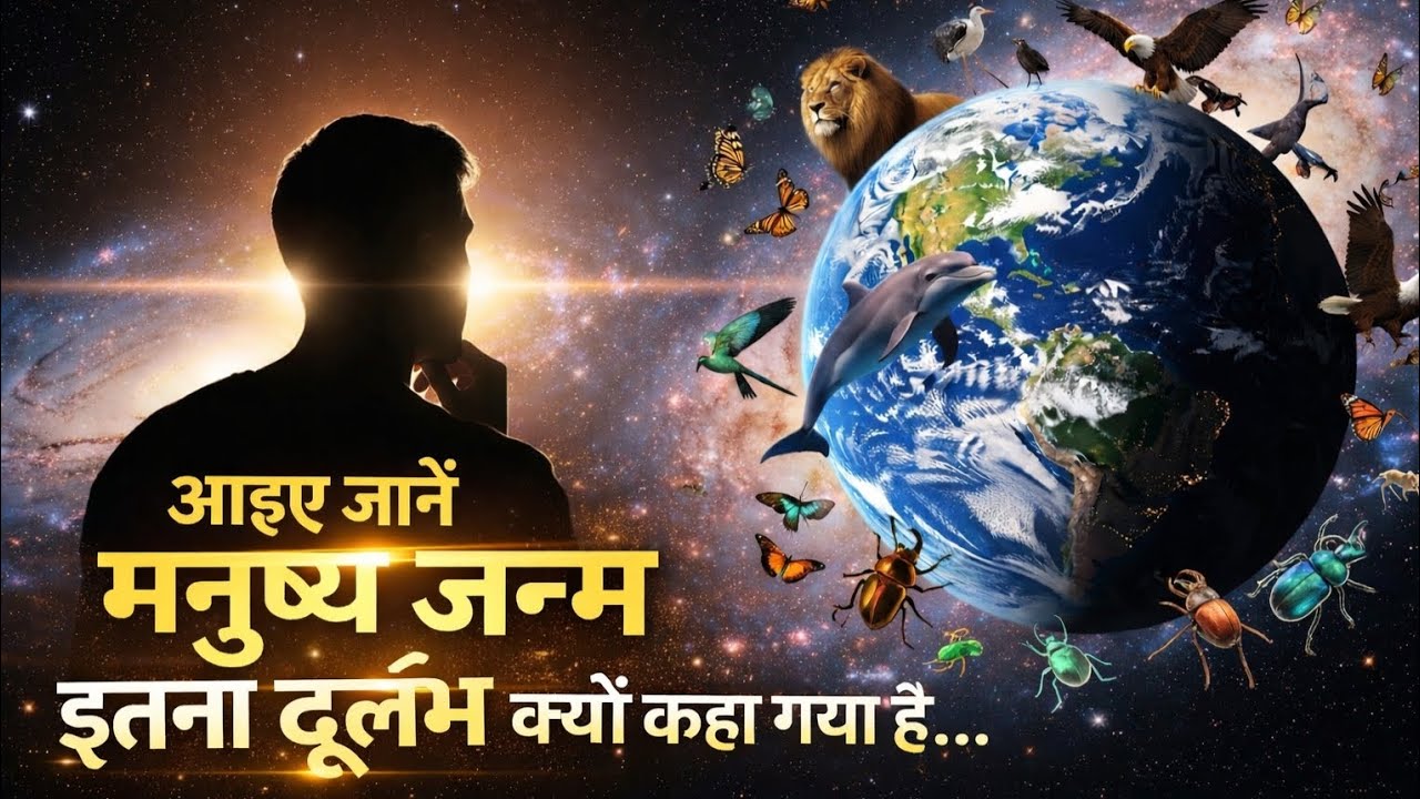 💫 मनुष्य जन्म इतना दुर्लभ क्यों कहा गया है? सच्चाई जानकर हैरान रह जाएंगे ❤️👍