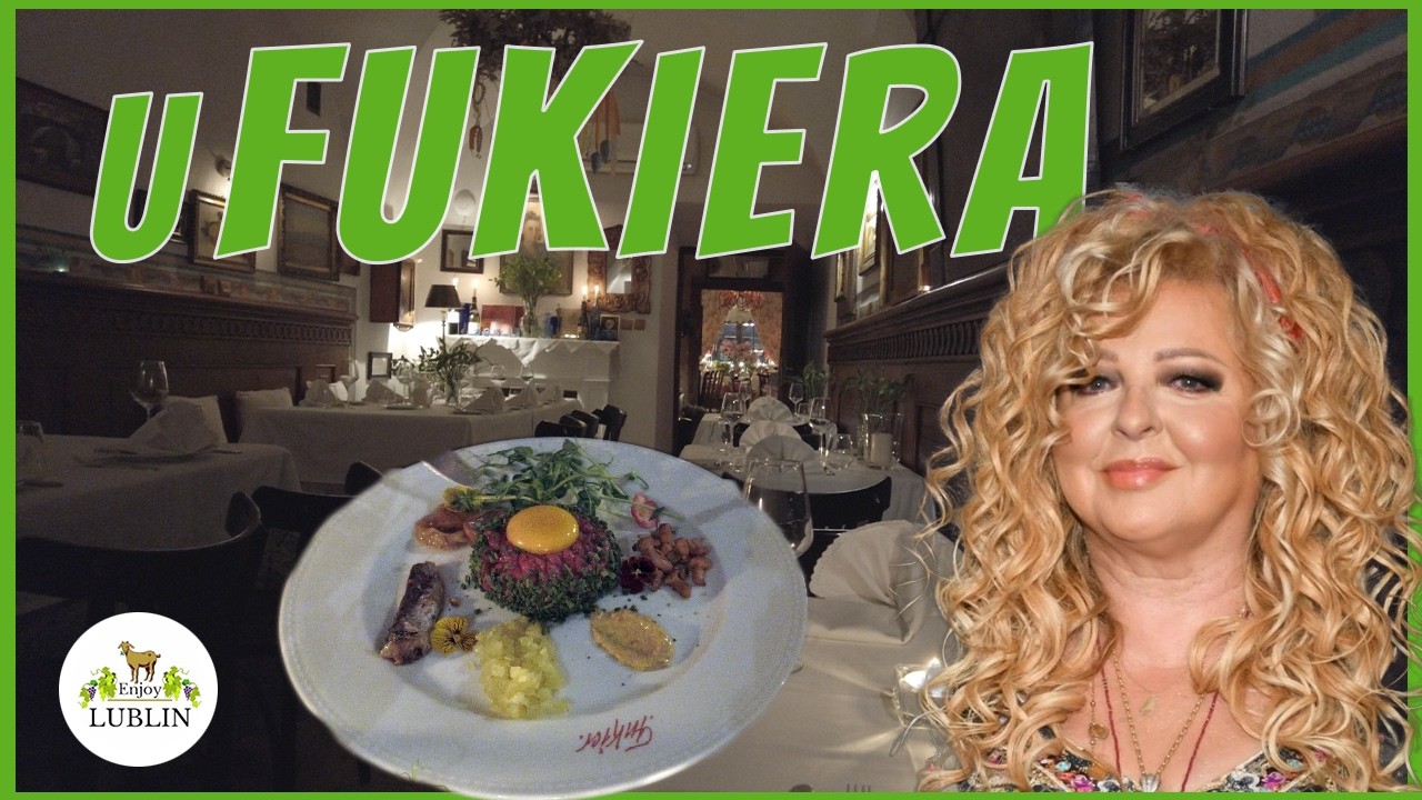 Magda Gessler U Fukier Restaurant in Warsaw, Poland.  Soup, dinner and dessert with our pups along!