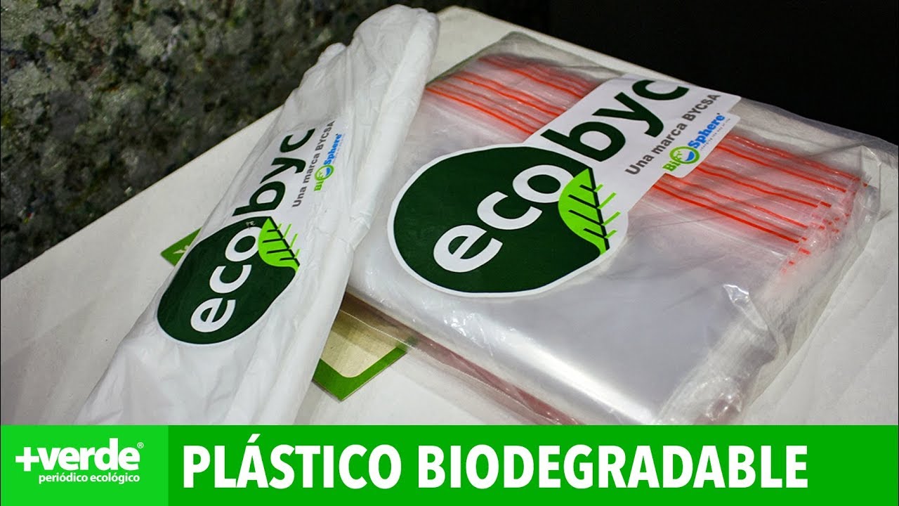 ¡Biodegradable!: Con este polímero el plástico desaparece en menos de 3 años