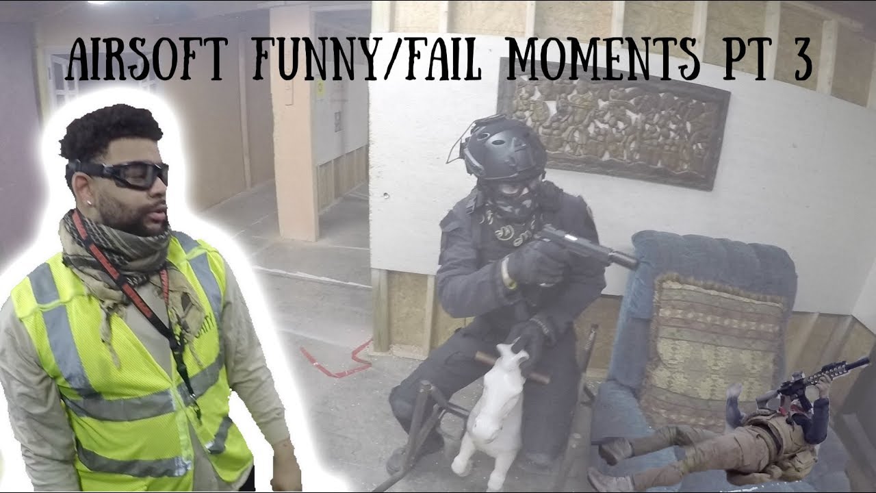 Tactical Airsoft funny/fail moments Pt 3