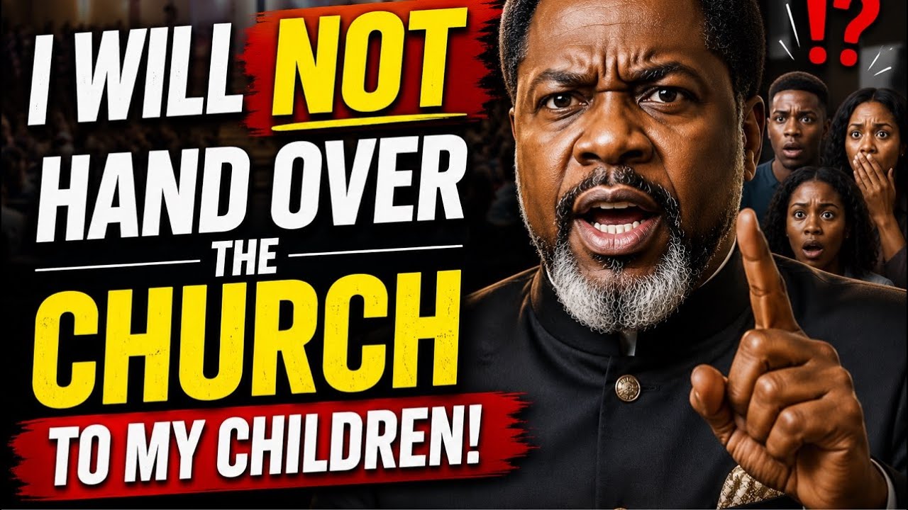 I WILL NOT HAND OVER THE CHURCH TO MY CHILDREN